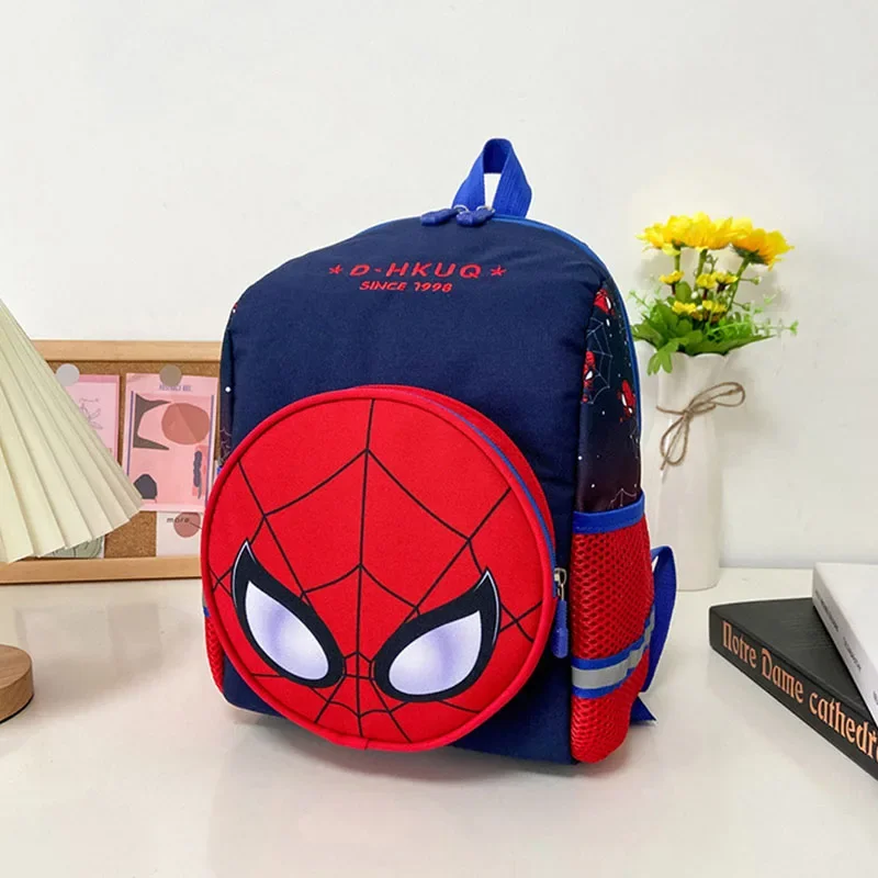 Mochila de Spiderman, mochila de Spider-Man, bolso escolar de Spider Man, bolsos de doble hombro, bolsa de almacenamiento de viaje para niña y niño, bolsa de guardería