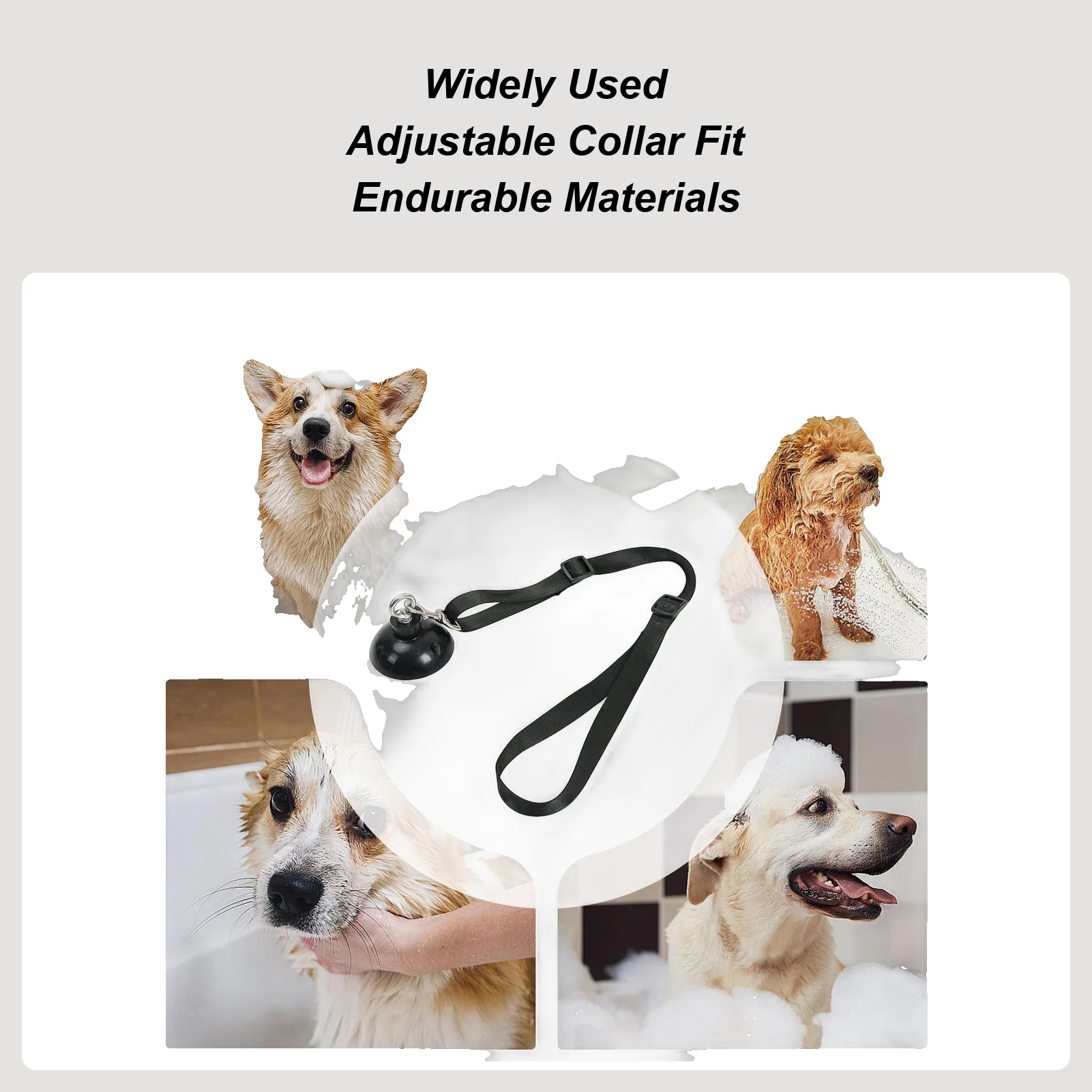 Groomers Helper Grooming Loop Adjustable Suction Base Rope Groomer Helper For Bathing Nail Trimming Restraint Home Pet Care