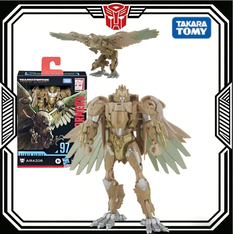 

In Stock Studio Series SS97 D Class Airazor Action Figure Rise of the Beasts Anime Cartoon Transformable Robot garage kit
