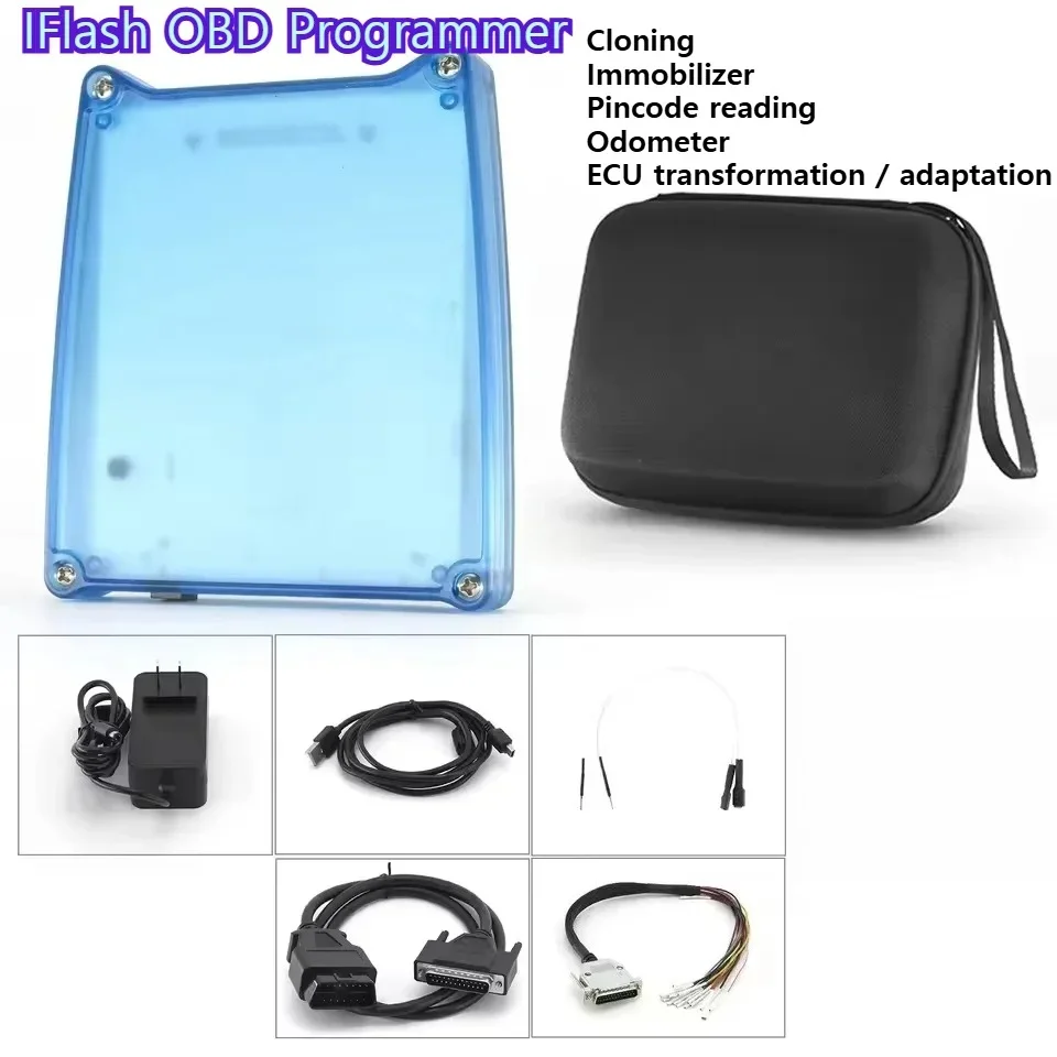 IFlash OBD Programmer ECU Cloning Tool Immobilizer Reset Pincode Reader for Fiat Peugeot Ford Professional Car Diagnostic Tool
