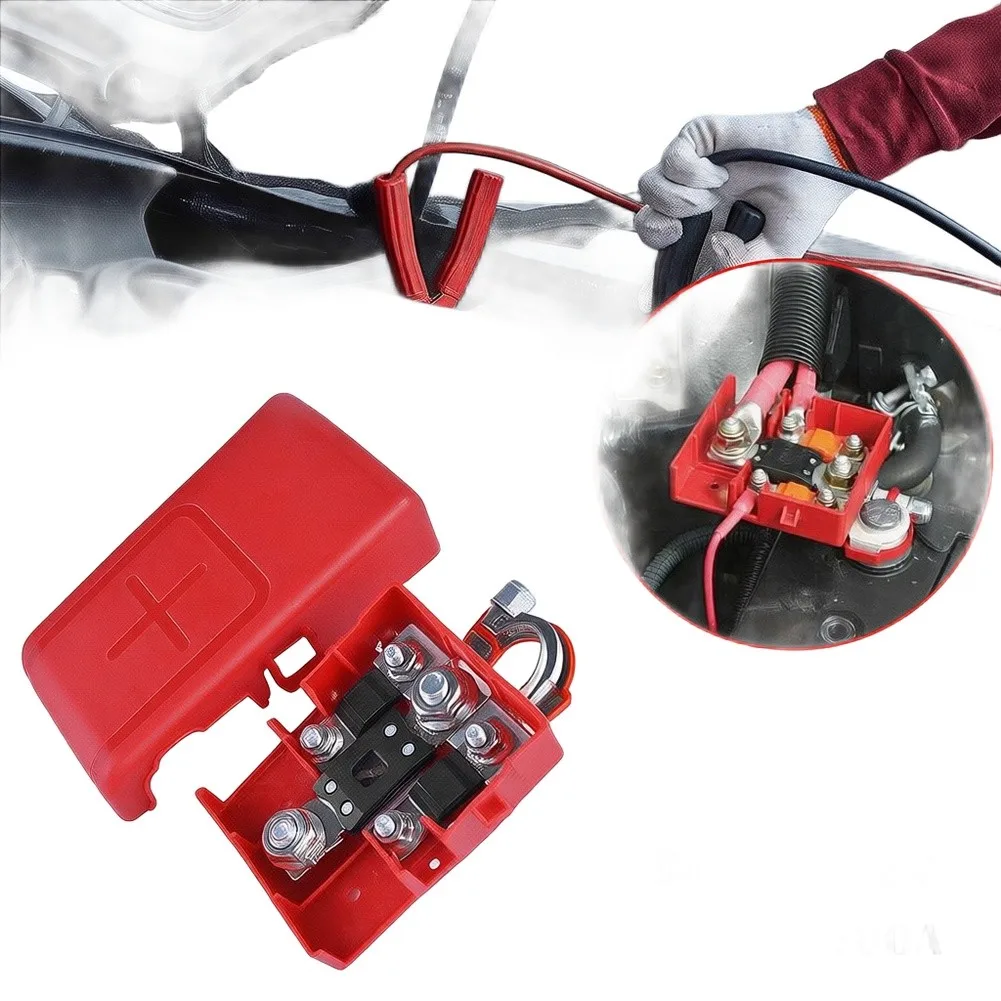 32V 400A Car Battery Charging System Distribution Terminal for Quick Release Pile Head With Cover Accessories For Four-wheel