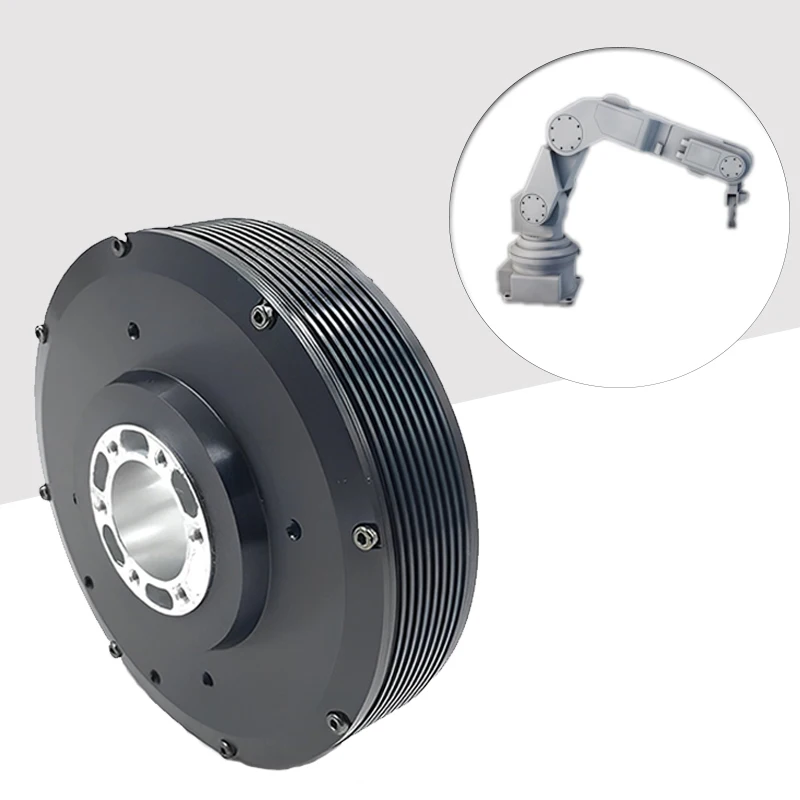 

Faradyi индивидуальный 100, большой полый вал с высоким крутящим моментом, серводвигатель BLDC с прямым приводом и контактным кольцом для двигателя робота