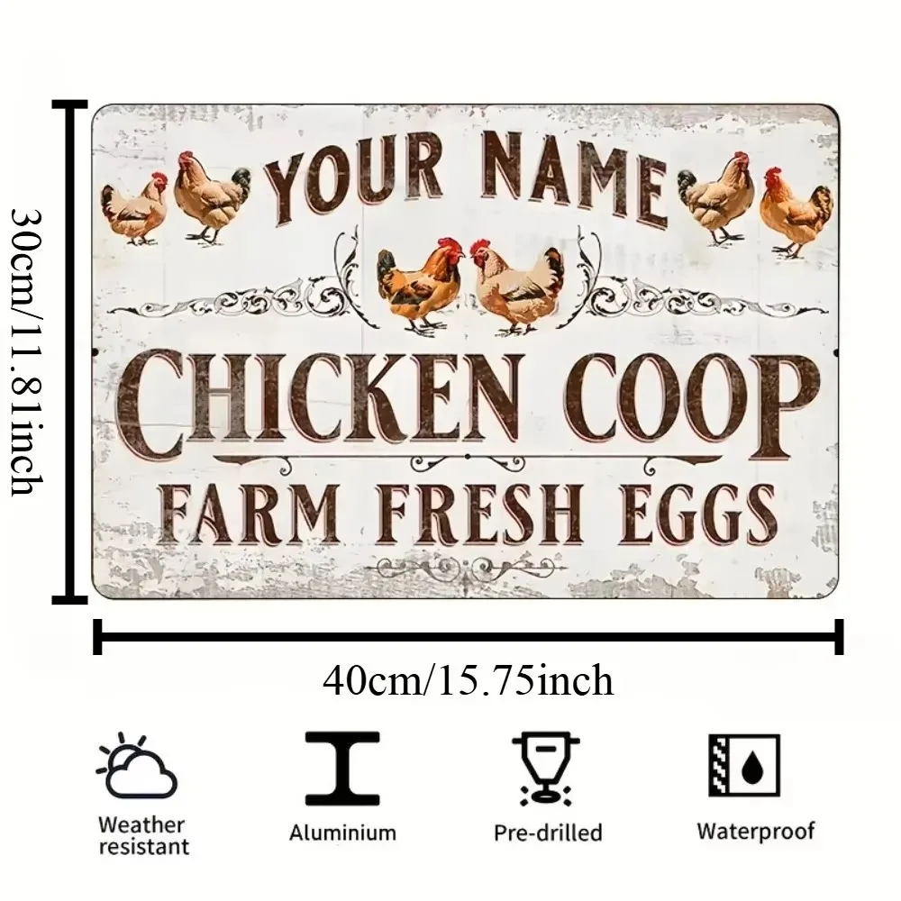 CIFbuy Custom Reserved Parking Metal Plaque Personalized Rust Free Fade Resistant Weatherproof Outdoor Decor
