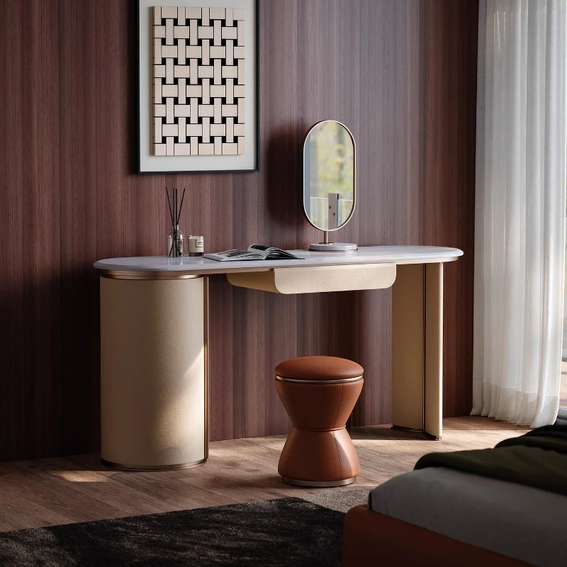 

Apartment Italian Dressing Table Princess Girls Comfortable Minimalist Dressing Table Simple Modern Penteadeira Furniture