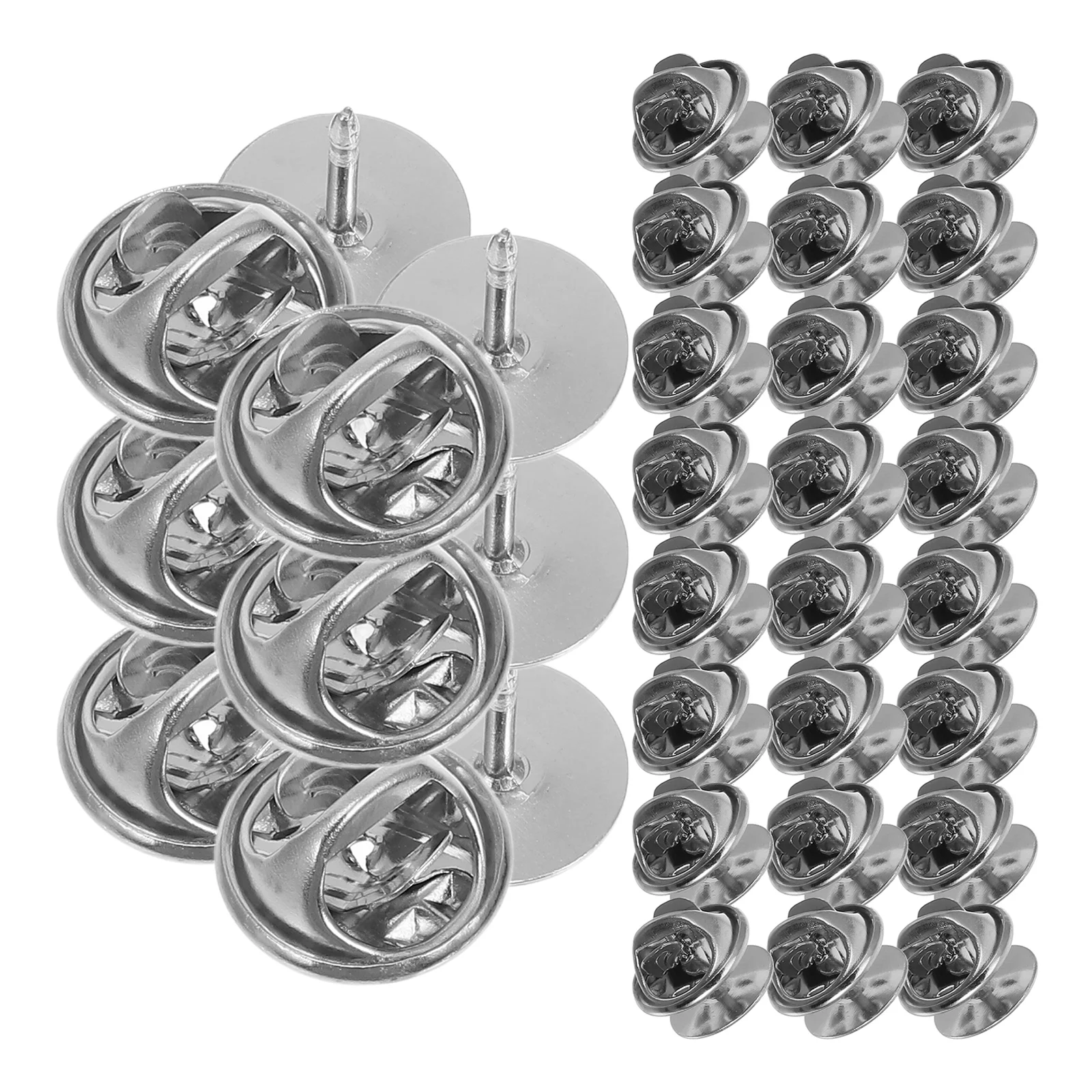 

Pin Butterfly Hat Lapel Pins Brooch Buckles Manual Caps Silver Metal Backs Keepers Clutch