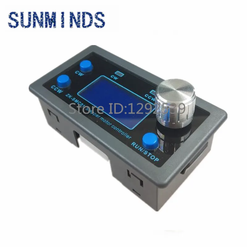 ZK-SMC01 SMC01 42 57 Sterownik silnika krokowego Płytka sterowania prędkością impulsów kąta dodatniego i odwrotnego Programowalny PLC szeregowy — zdjęcie produktu 3