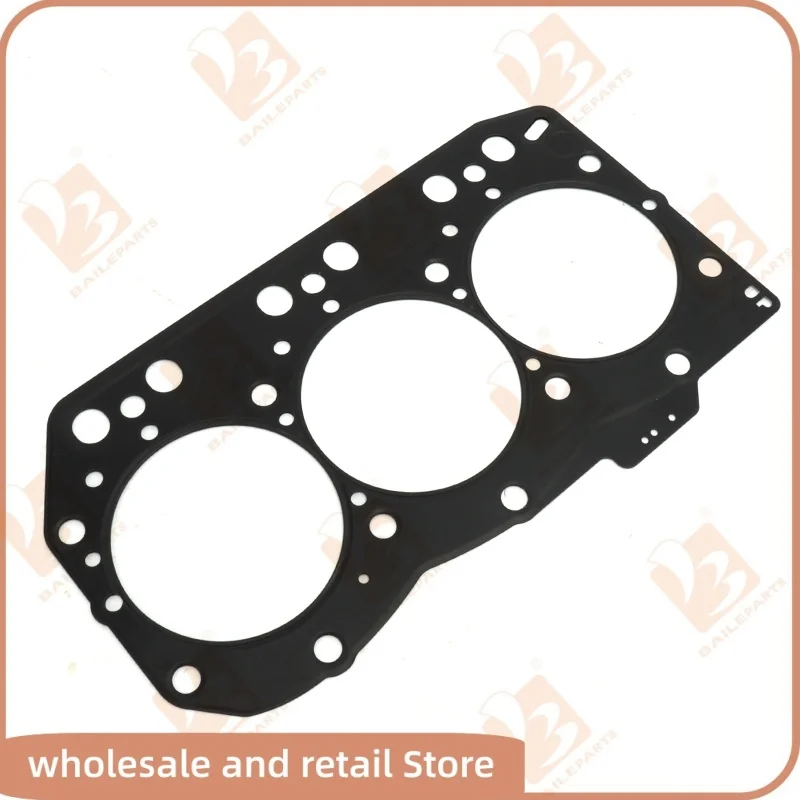 For Yanmar 3TNE82 Full Gasket Kit Set 3 Cylinders Piston Ring 82*2+2+4mm Diesel Engine Spare Parts