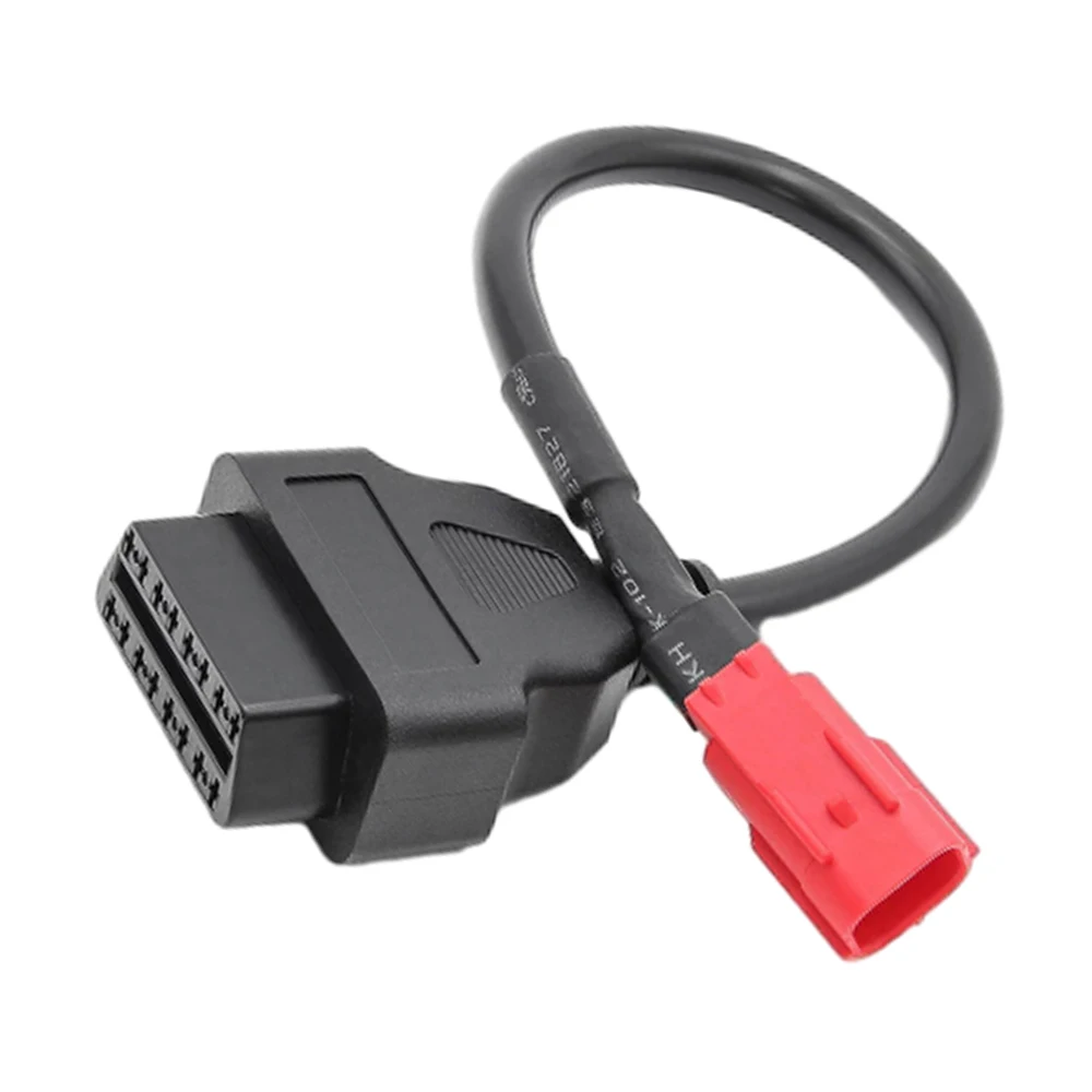 

For Honda 6 Pin OBD Diagnostic Cable Motorcycle OBD Scanner Cable Plug Cable 6 Pin to OBD2 16 pin Adapter