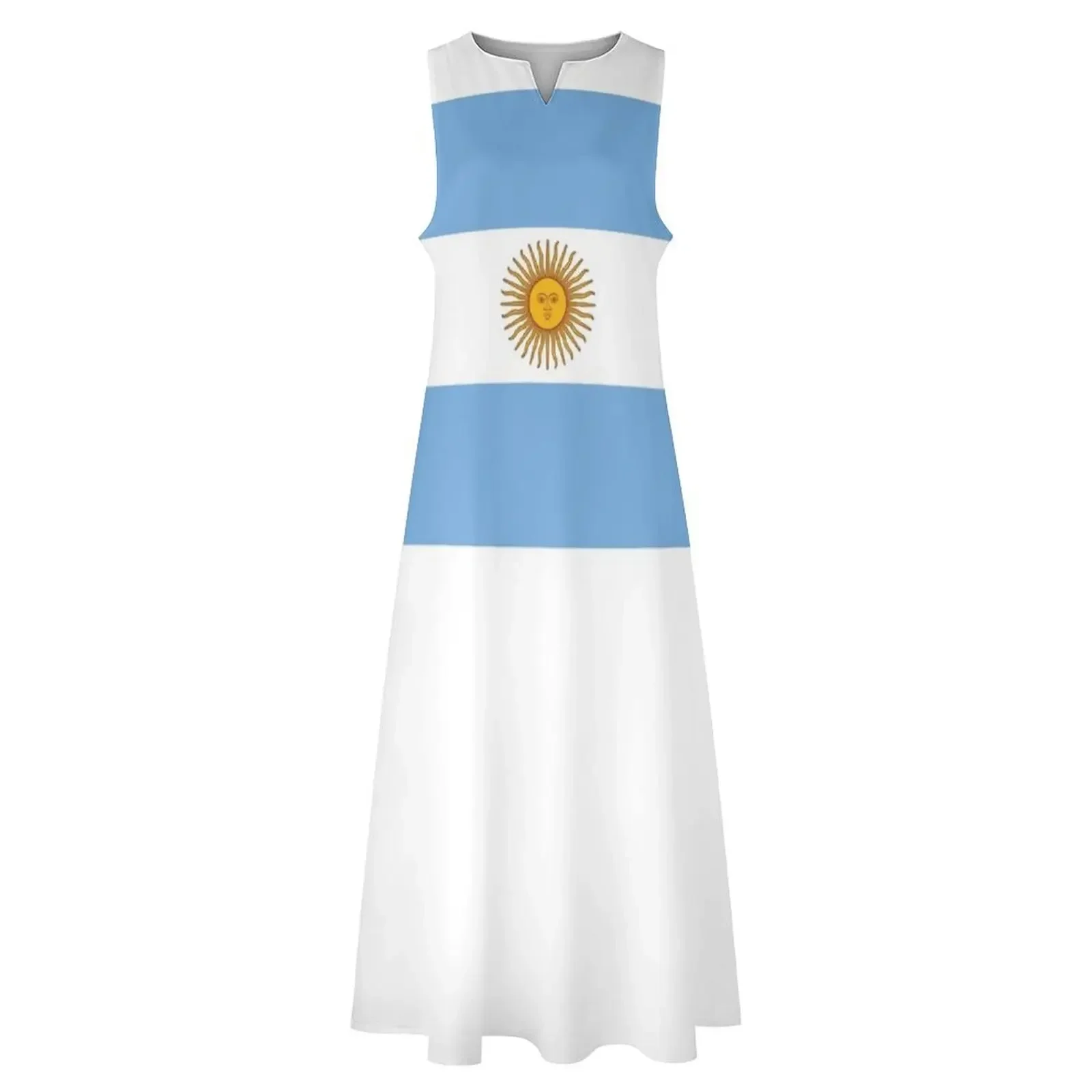 علم الأرجنتين - Bandera de Argentina فستان طويل فساتين صيفية فساتين الحفلات فساتين زفاف نسائية فستان نسائي