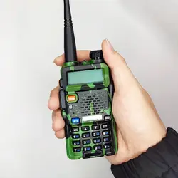 Baofeng UV-5R Walkie Talkie 5W dwukierunkowe Radio UV5R VHF UHF dwuzakresowy radia FM o dużej mocy przenośne stacje Transceiver polowania