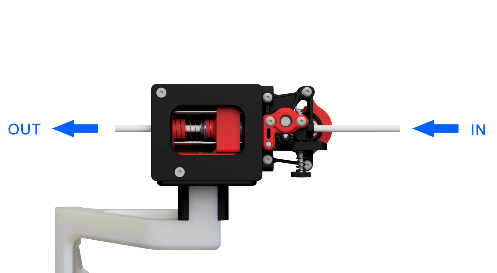Seleadlab TPU Feed Assist Module Einfaches Zuführgerät, geeignet für 3D-Druckerteile für Bambu Voron alle FDM-Drucker – Detail 4