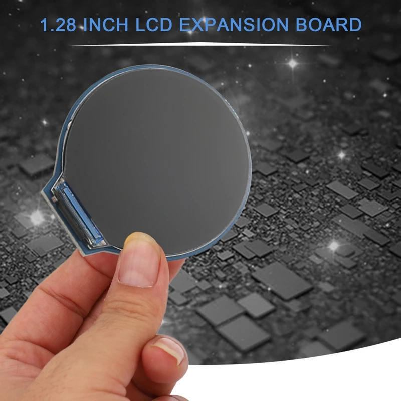 1.28Inch Round Display LCD Screen Module GC9A01 SPI Communication RGB 65K Color Support For Raspberry