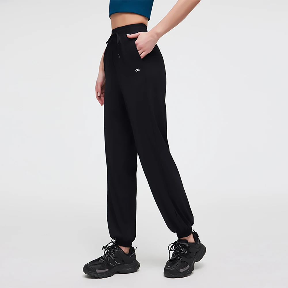 OhSunny Women Lantern Pants Casual Trousers Cooling Feeling Drawstring Baggy Sweatpants Outdoor Sun Protection UPF50+