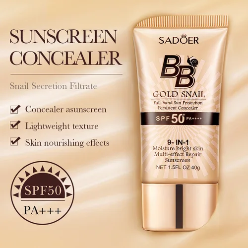 Imagen 2 del producto Crema BB mate con Control de aceite, base líquida resistente al agua, duradera, cobertura completa, mancha de acné, crema correctora de círculo oscuro, Maquillaje facial