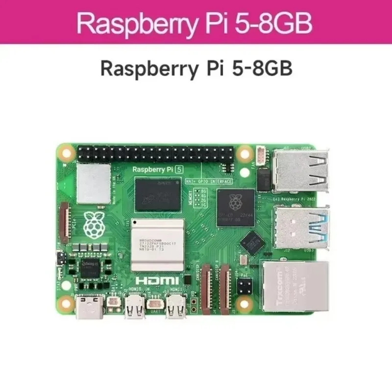 BoMaSaspberry Pi 5 4GB 8GB RAM Development Board Raspberry Pi 5 Computer Optional Kit