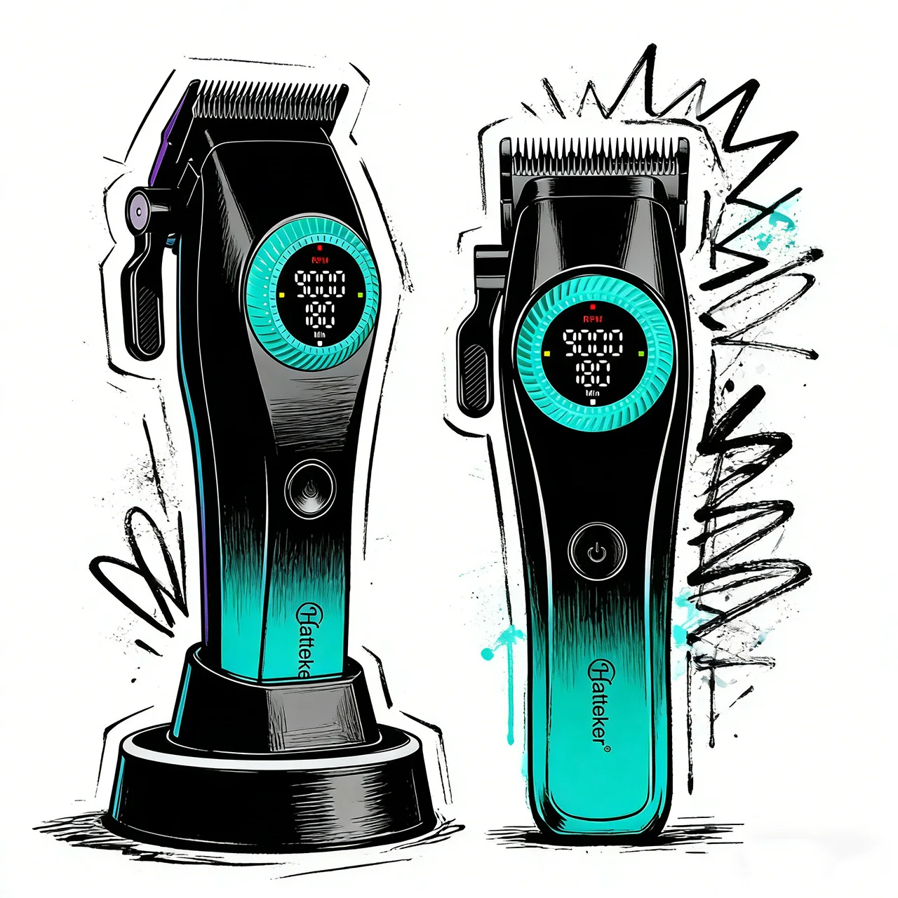 g79-8-limit-combs-high-motor-7000rpm-9000rpm-multi-speed-adjustable-professional-hair-clipper-charging-base-5-level-adjustment