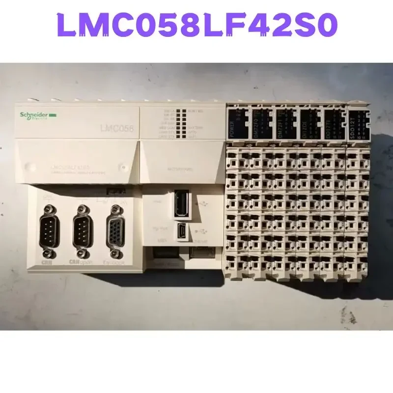 Second-hand LMC058LF42S0 PLC Controller Tested OK