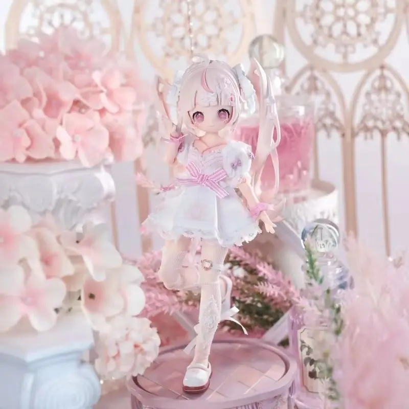 Origina Wanmeng Sugary Girls Dessert Party Bjd Surprise Blind Box Figurine Regalo squisito Ornamento da tavolo Giocattolo