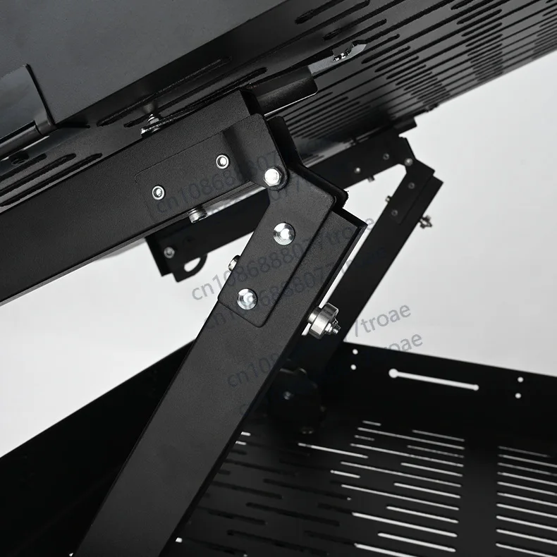 Folding up and down studio, photography equipment trolley