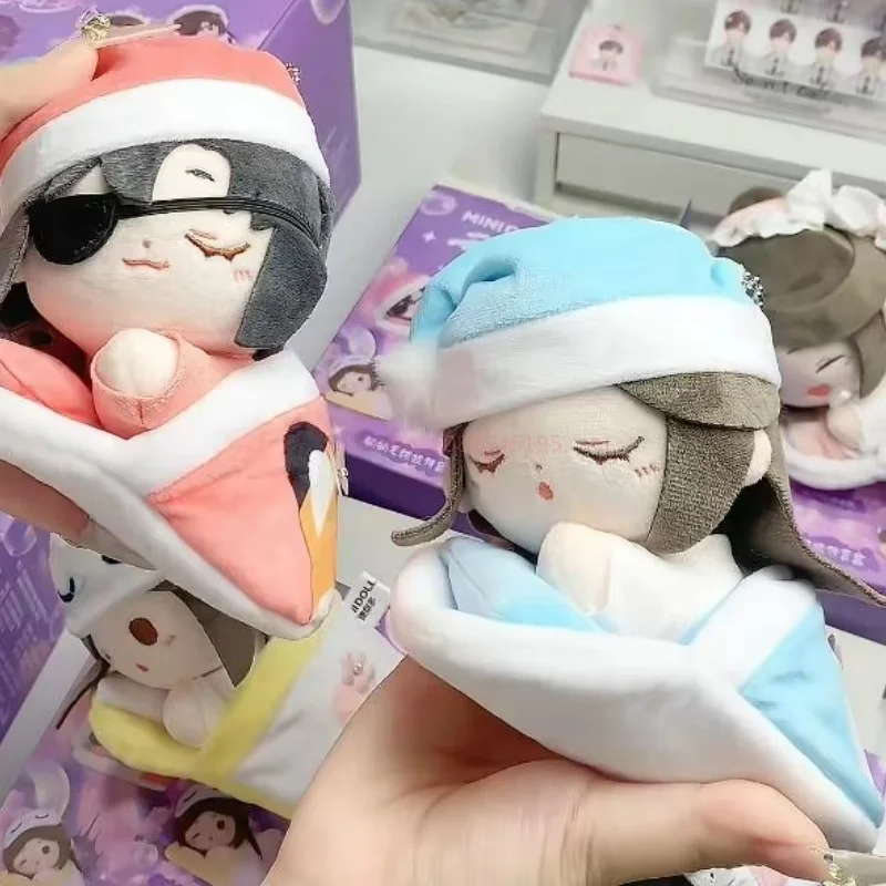 

Genuine Tian Guan Ci Fu Fluffy Sweet Dream Series Blind Box Kawaii Hua Cheng Xie Lian Keychain Mystery Box Decor Anime Gift Toy