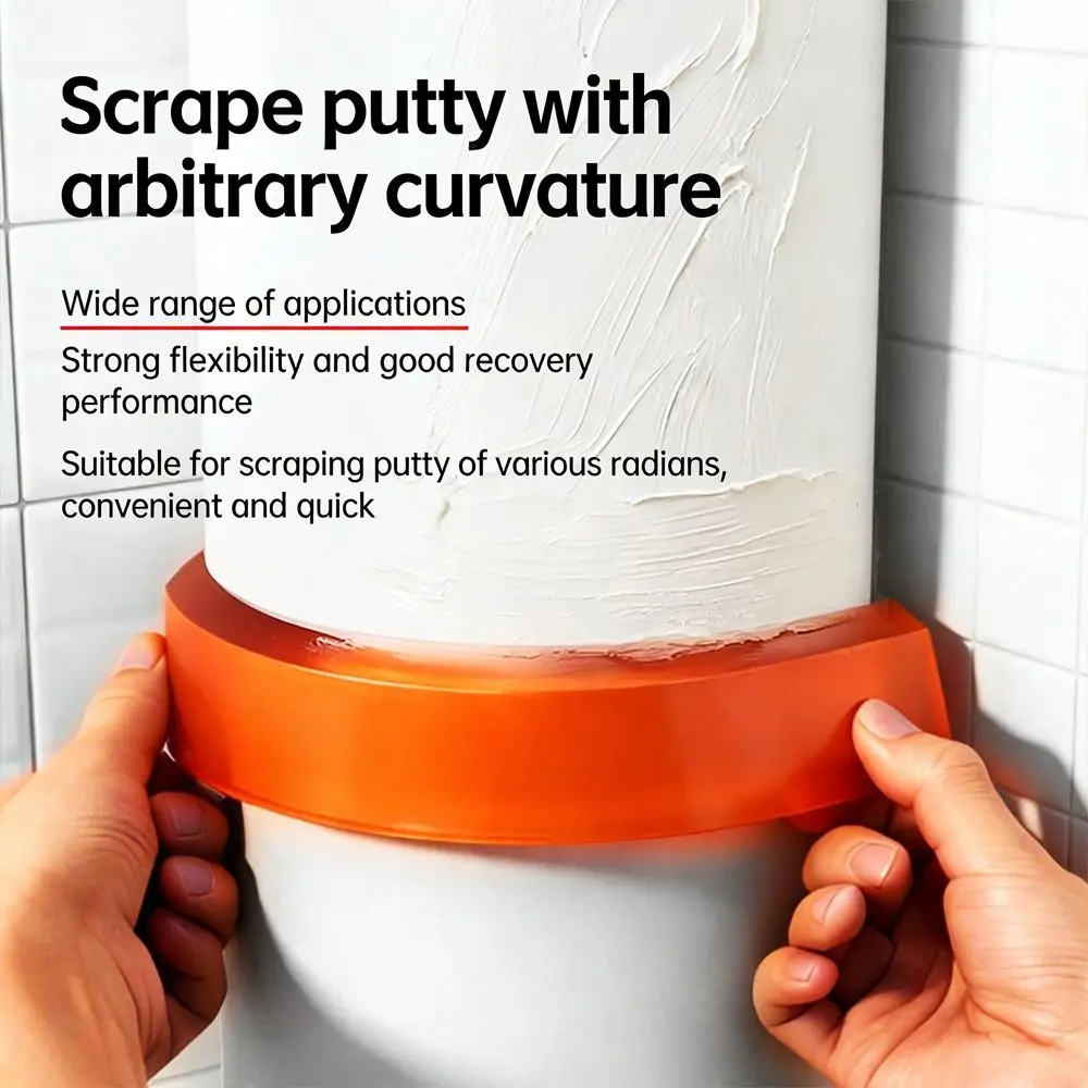 

Universal Bull Tendon Scraper Thickened High-rebound Plastering Scraper Durable Good Resilience Putty Scraper Plastering