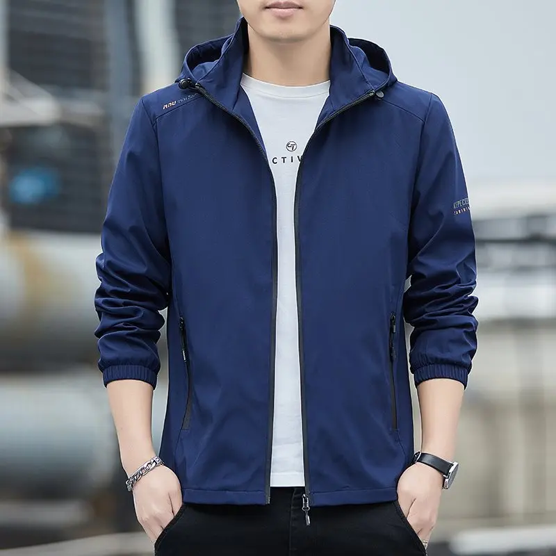 

Spring Autumn Light Workwear Jaet Men's Faionable New Arrival 2025 Slim Fit Crew Member orm Nylon Fabric