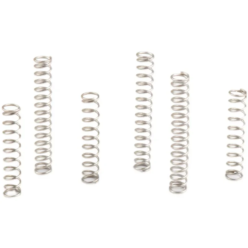 304 Stainless Steel Spring Wire Diameter 0.7 0.8mm OD 6mm length 30 mm Compression Small spring Machinery Accessories