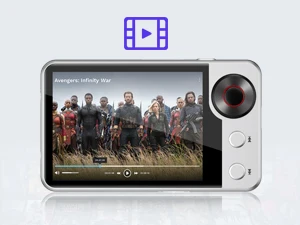 128GB MP3 Player with Boosted Bluetooth 5.3, Music Player Features HD Speaker, 2.4" Touchscreen, Expandable SD Card Slot, Dual