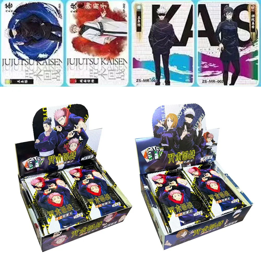 Jujutsu Kaisen Collection Card Wholesale Newest Gojo Satoru ACG TCG CCG Japanese Anime Booster Box Doujin Toys And Hobbies Gift