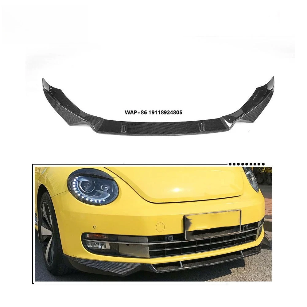 

Carbon Fiber Front Lip Spoiler for VW Beetle 2-Door 12-16