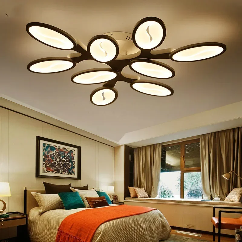 Dimmer Led  Ceiling Lights Surface Mount Acrylic Lamp Ceiling for Bedroom Luminaire Living Room Lights Deckenleuchte Home Lamp