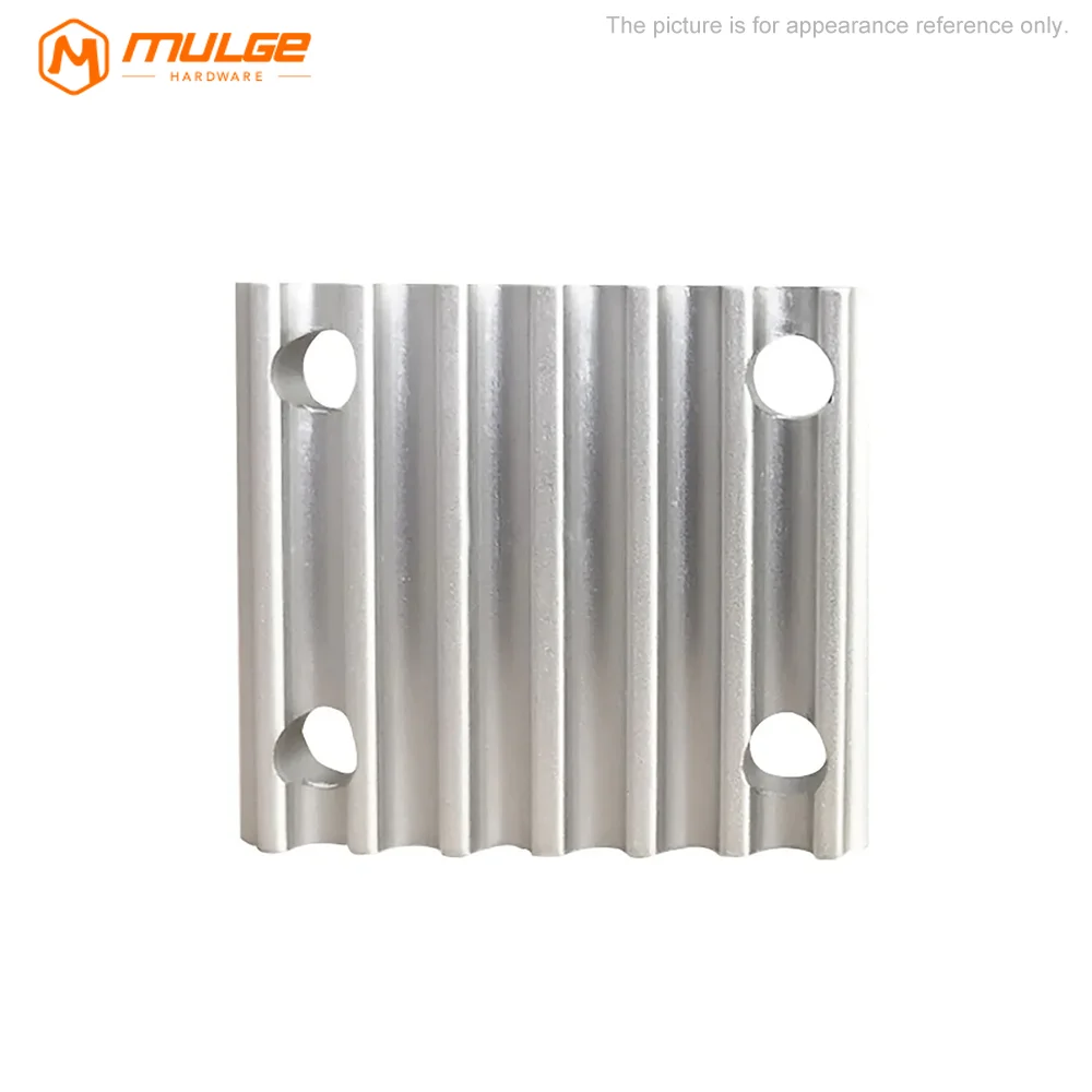 Aluminum Arc Clamp Tooth Plate HTD 2GT/3M/5M/8M for Open Synchronous Belt Fixed Clip Timing Belt Connection Teeth Plate