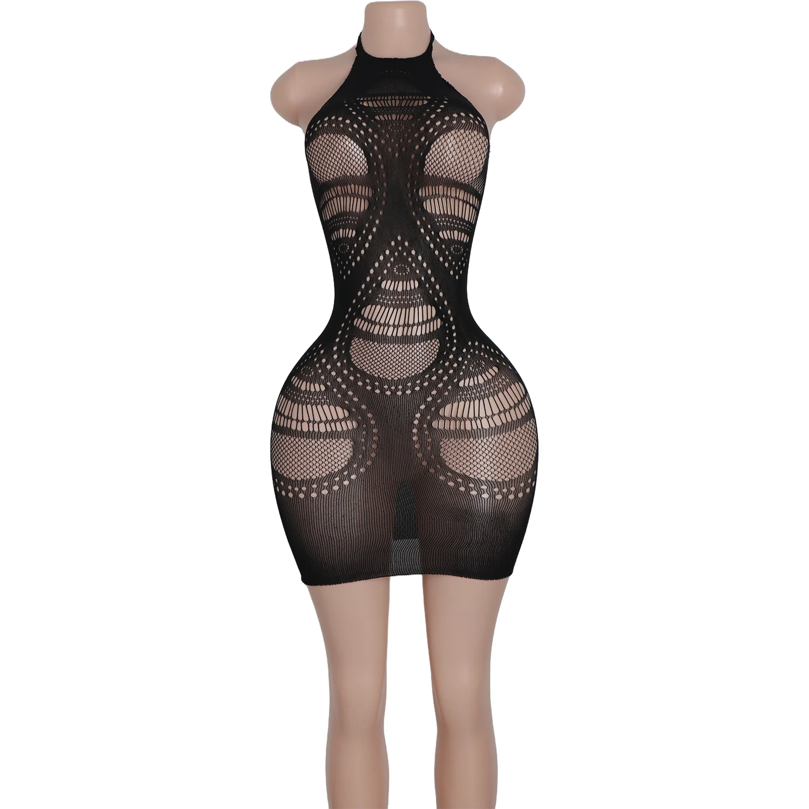 

Adult Striped Costume Dress Wholesale Exotic Women's Dancewear for Nightclub Party Performances And Clubwear