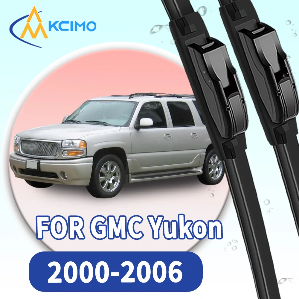 

High Quality 2pcs Windscreen Car Rain Brush Front Windshield Auto Wipers Perfect Fit for GMC Yukon 2000-2006 High Quality