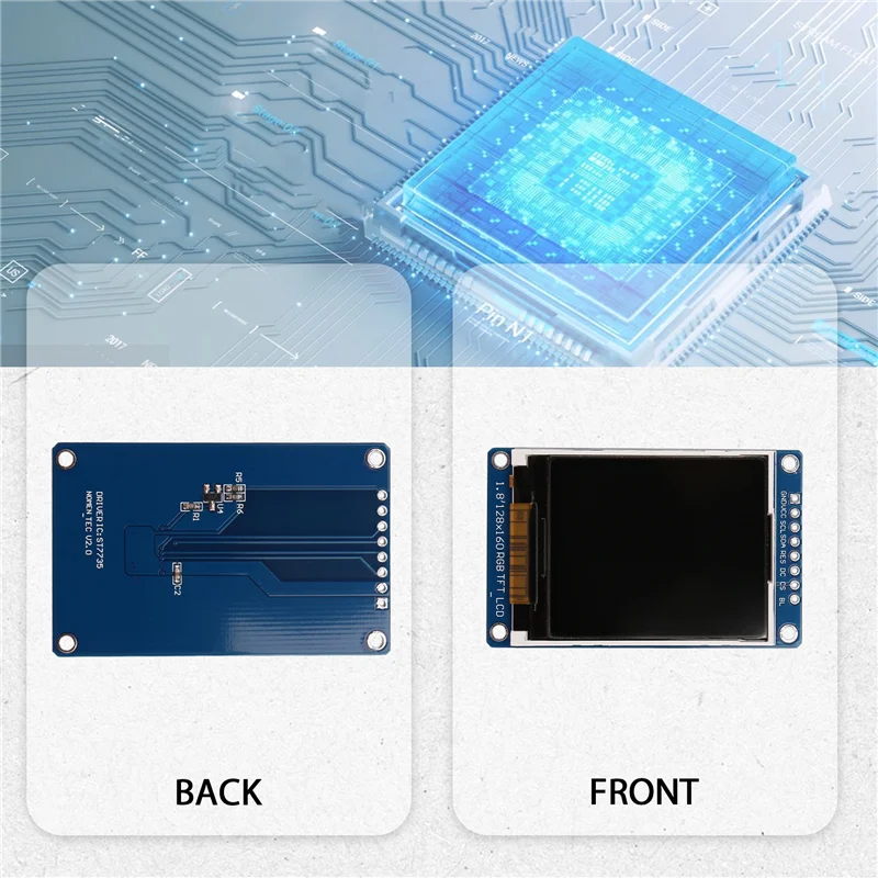 A92Z 1.8 بوصة وحدة عرض إل سي دي كامل اللون 128X160 RGB SPI TFT وحدة عرض إل سي دي ST7735S 3.3 فولت استبدال OLED امدادات الطاقة