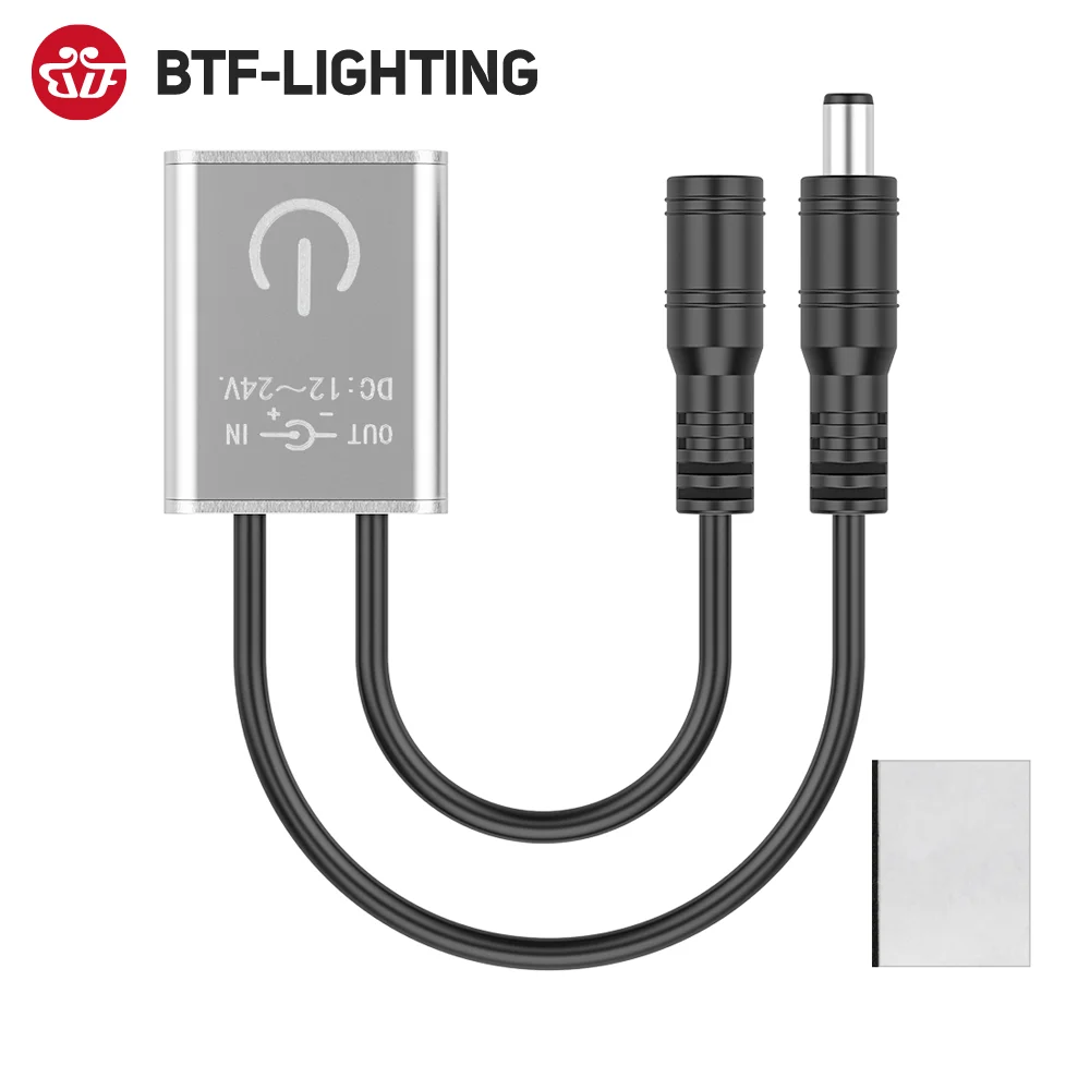 

Metal Touch Sensor Switch LED Dimmer 100% Brightness Adjustable Controller 12V 36W 24V 72W FCOB LED Lights Cabinet Kitchen Strip