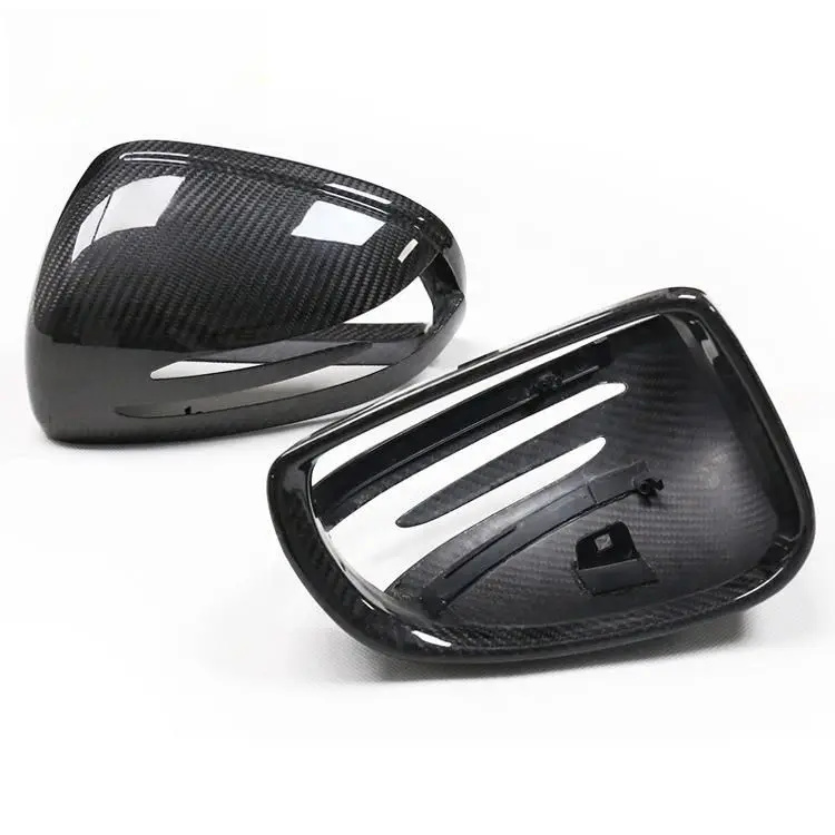 Dry Carbon fiber mirror housing Reverse mirror cover Car decoration for Mercedes-Benz SLC SLK SLS AMG GT alternate form