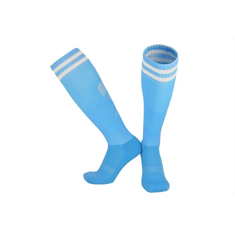 3 Pairs Youth High Quality Football Socks Professional Sports Soccer Men Women Compression Football Training Knee High Socks