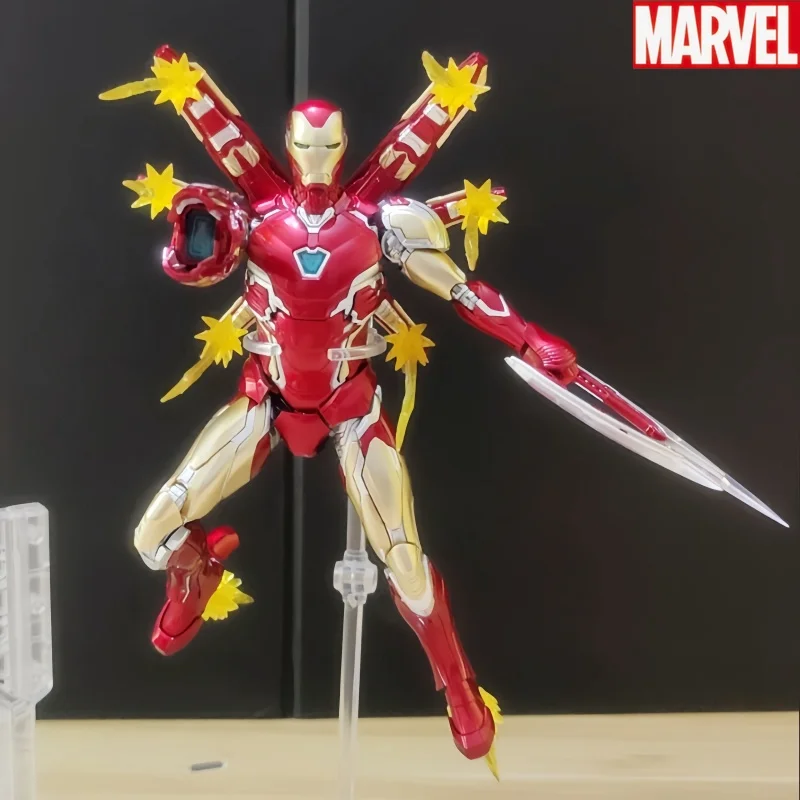 Morstorm Iron Man Mk85 Marvel Avenger Infinity War Tony Figure Ironman Assembly Model Action Figures Toys Children's Day Gifts