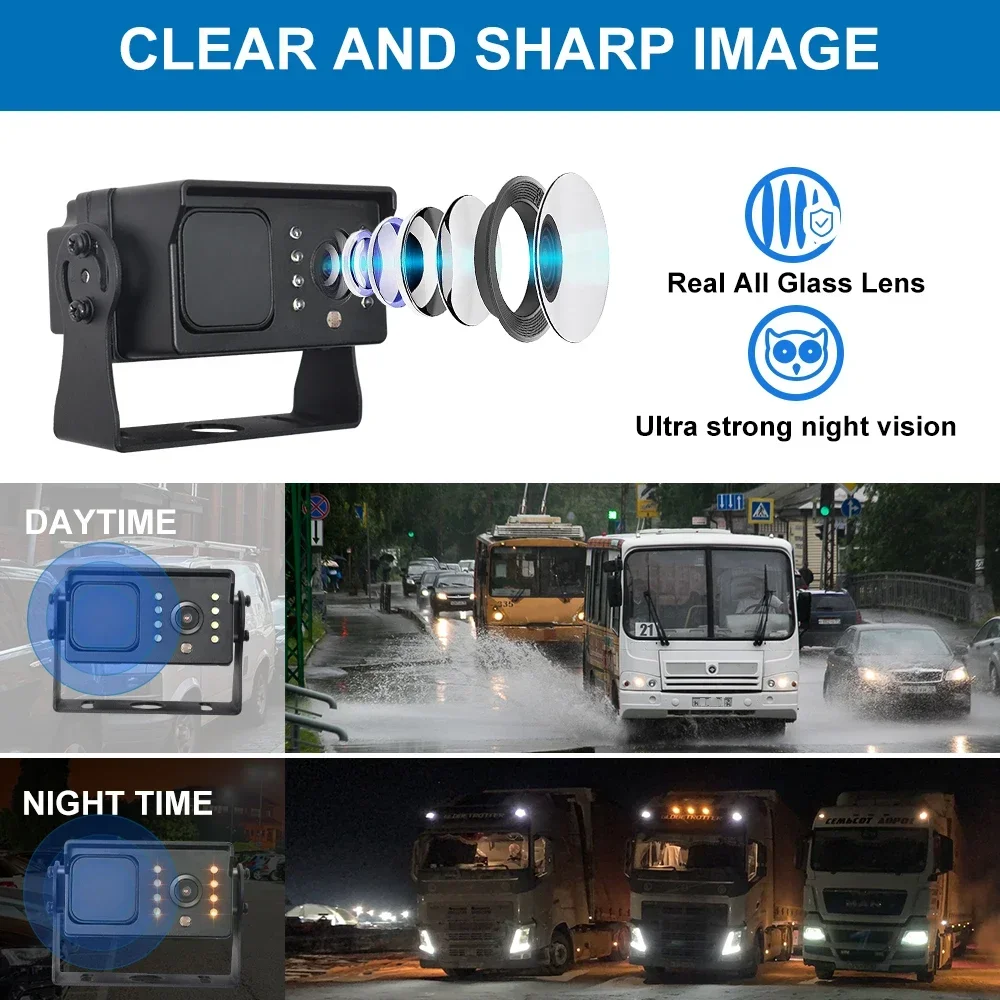 نظام استشعار الرؤية الخلفية لرادار الميكروويف PJAUTO للكشف عن البقع العمياء مع رؤية عالية الدقة وكشف دقيق للبيئة القاسية #4