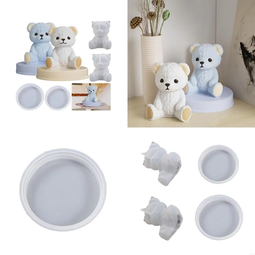 

N2UE Silicone Mold for Candle Making Molds Epoxy Casting Mold