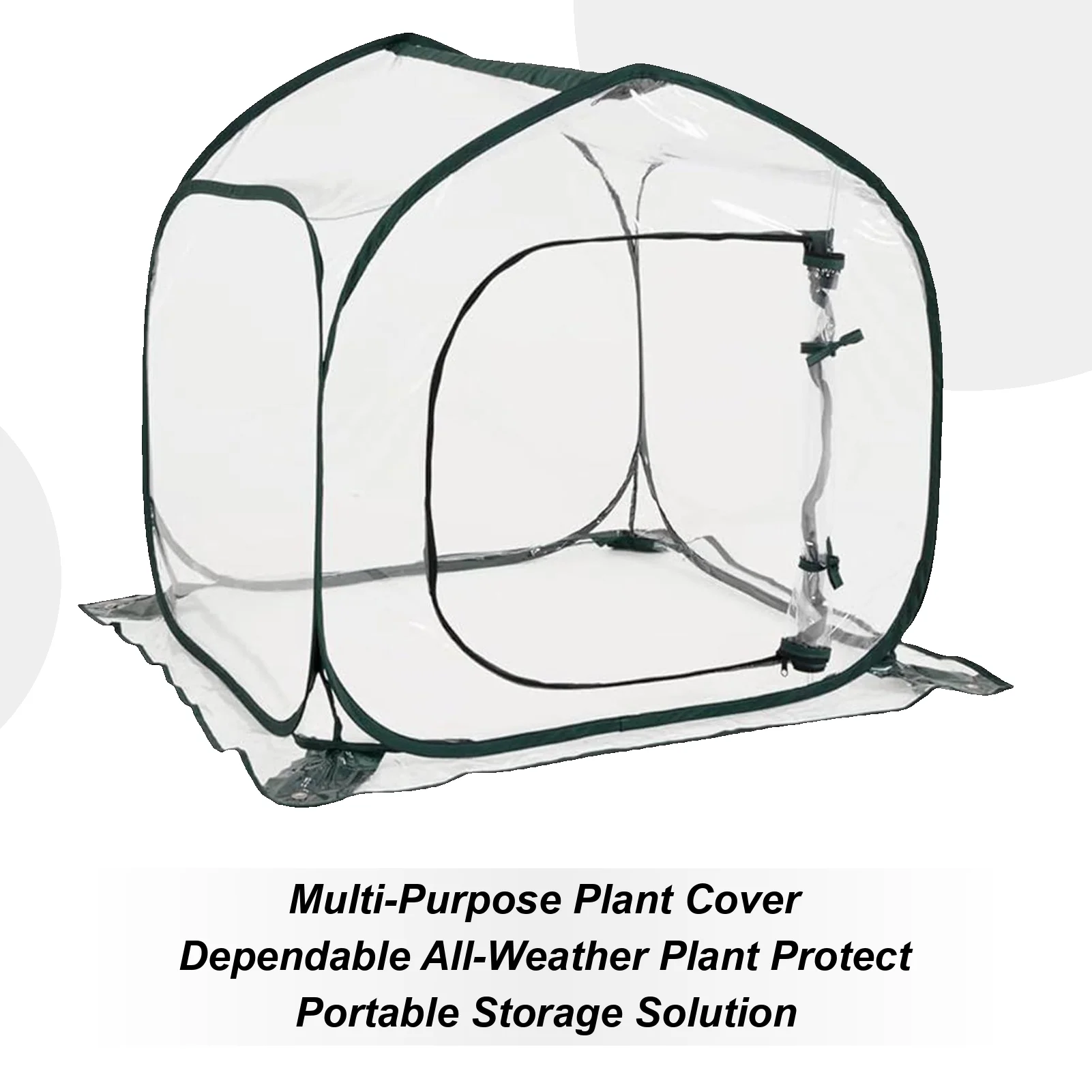 

Instant Greenhouse Animals Barrier Folding Enclosure Instant Pop Plant Protector Tent For Strawberry Patches Patio Orchards