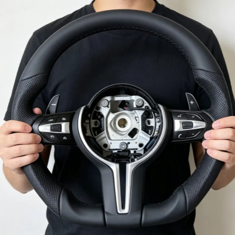 M Sport Steering Wheel For BMW F10 F12 F15 F16 F20 F21 F22 F23 F45 F25 F26 F28 F30 F31 F32 F33 F34 F35 F36 F80 E92 E70 M3 M5 M6