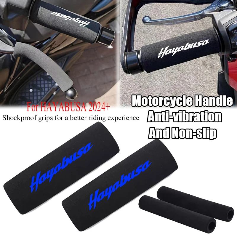 For SUZUKI HAYABUSA GSX1300R GSXR1300 GSX 1300 ALL Year Motorcycle Grip Cover Shockproof Sponge Grip Non-slip Handlebar