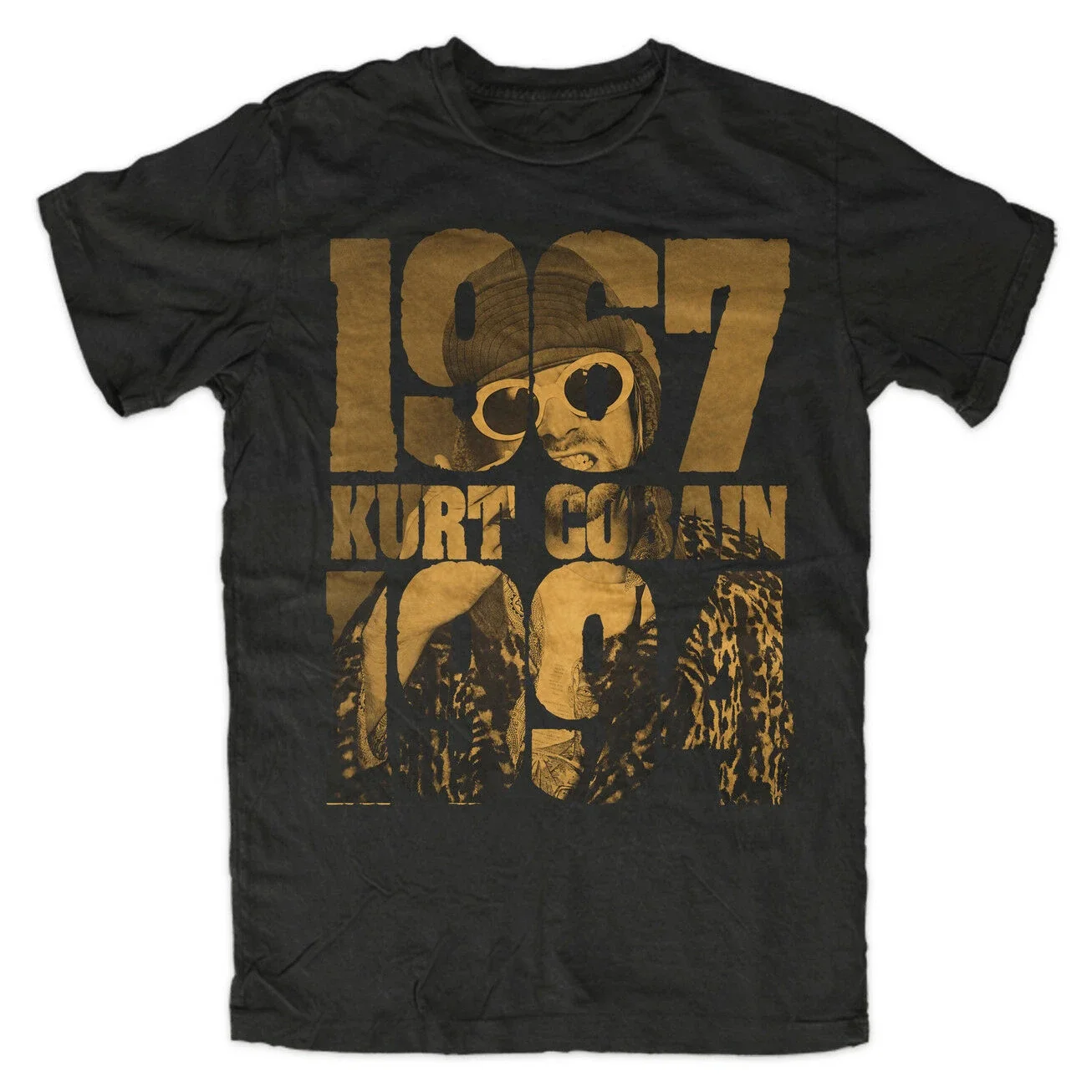 Retro Grunge Rock Music Kurt Cobain Lifetime Premium T-Shirt. Summer Cotton Short Sleeve O-Neck Mens T Shirt New S-3XL