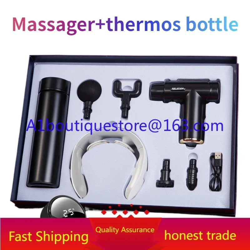 Massager Neck Massage Thermos 3 in 1