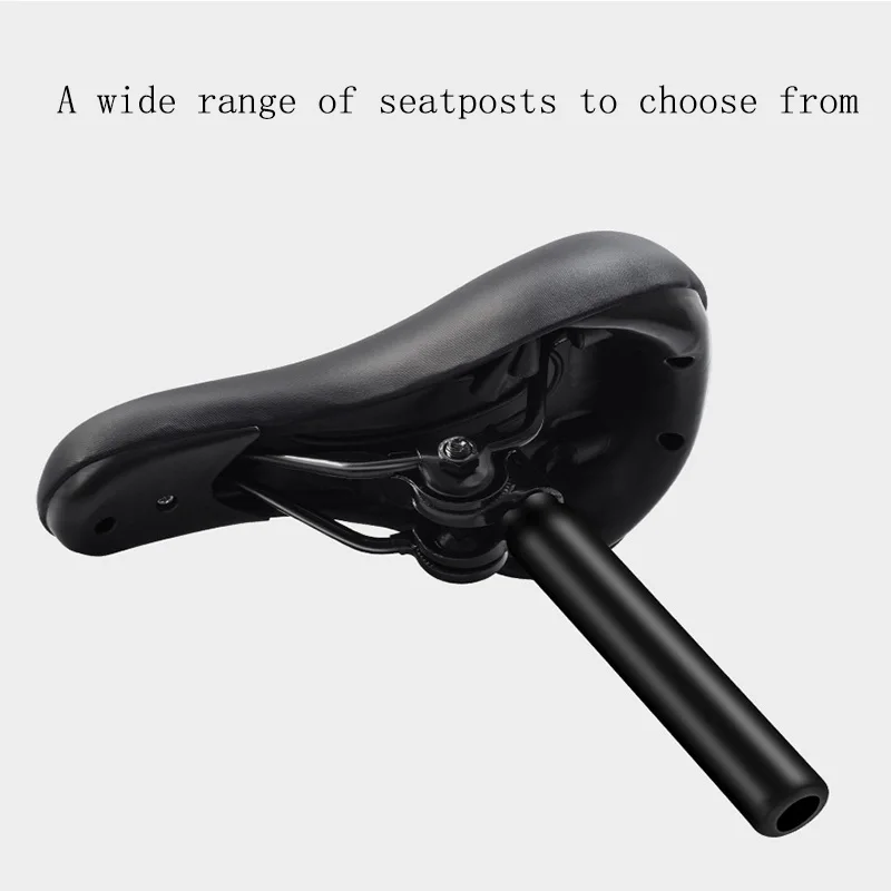 مقعد دراجة للأطفال، مقعد سكوتر، مقعد سرج، توازن فرعي، وسادة ناعمة سميكة، حقيبة مقعد، ملحقات عربة الأطفال