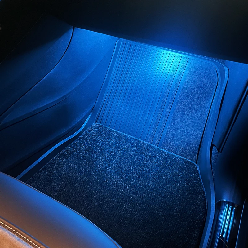 For Porsche 911 955 957 987 997 Cayenne Boxster Cayman Macan Carrera 911 992 Panamera 971 Car Footwell Lights Accessories - view 2
