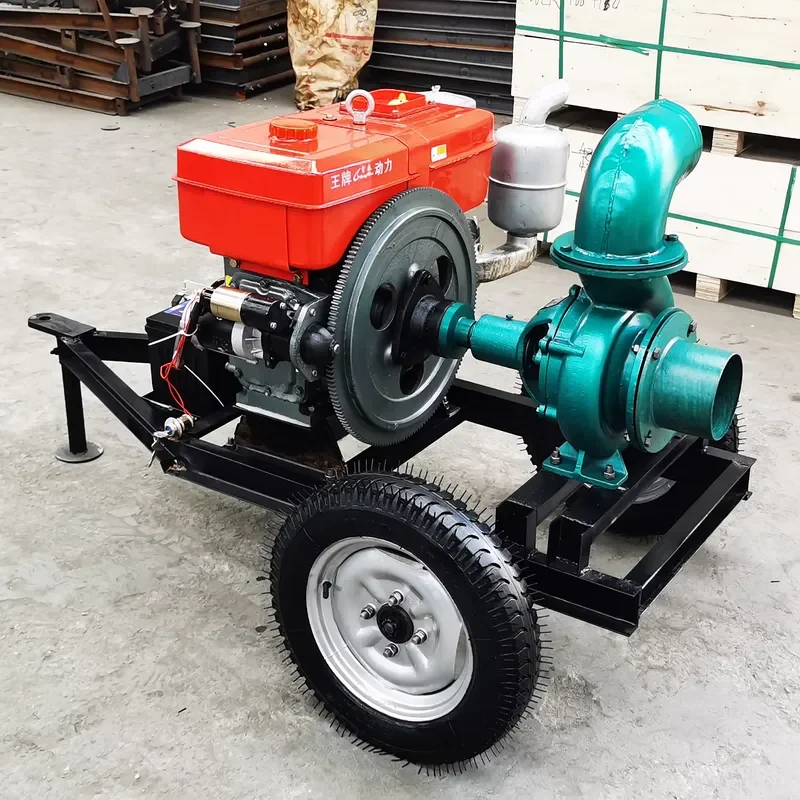 6 inch large flow diesel irrigation agricultural water pump