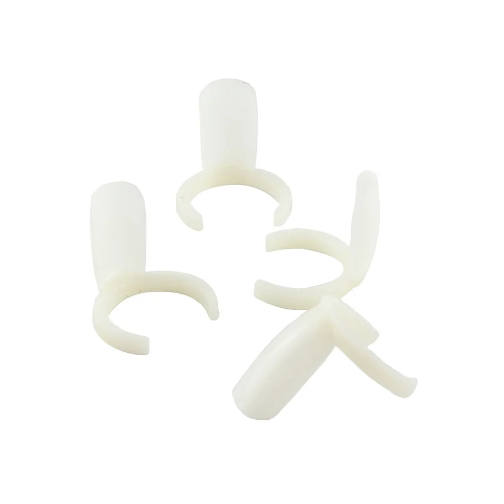 50 ชิ้น ปลายเล็บปลอมอเนกประสงค์สำหรับงาน DIY ทำเล็บ แสดงสีเจลยูวี อุปกรณ์เสริมสำหรับแหวน